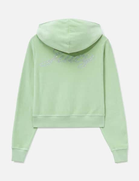 & Rich X Juicy Couture Script Velour Zip Hoodie view 8
