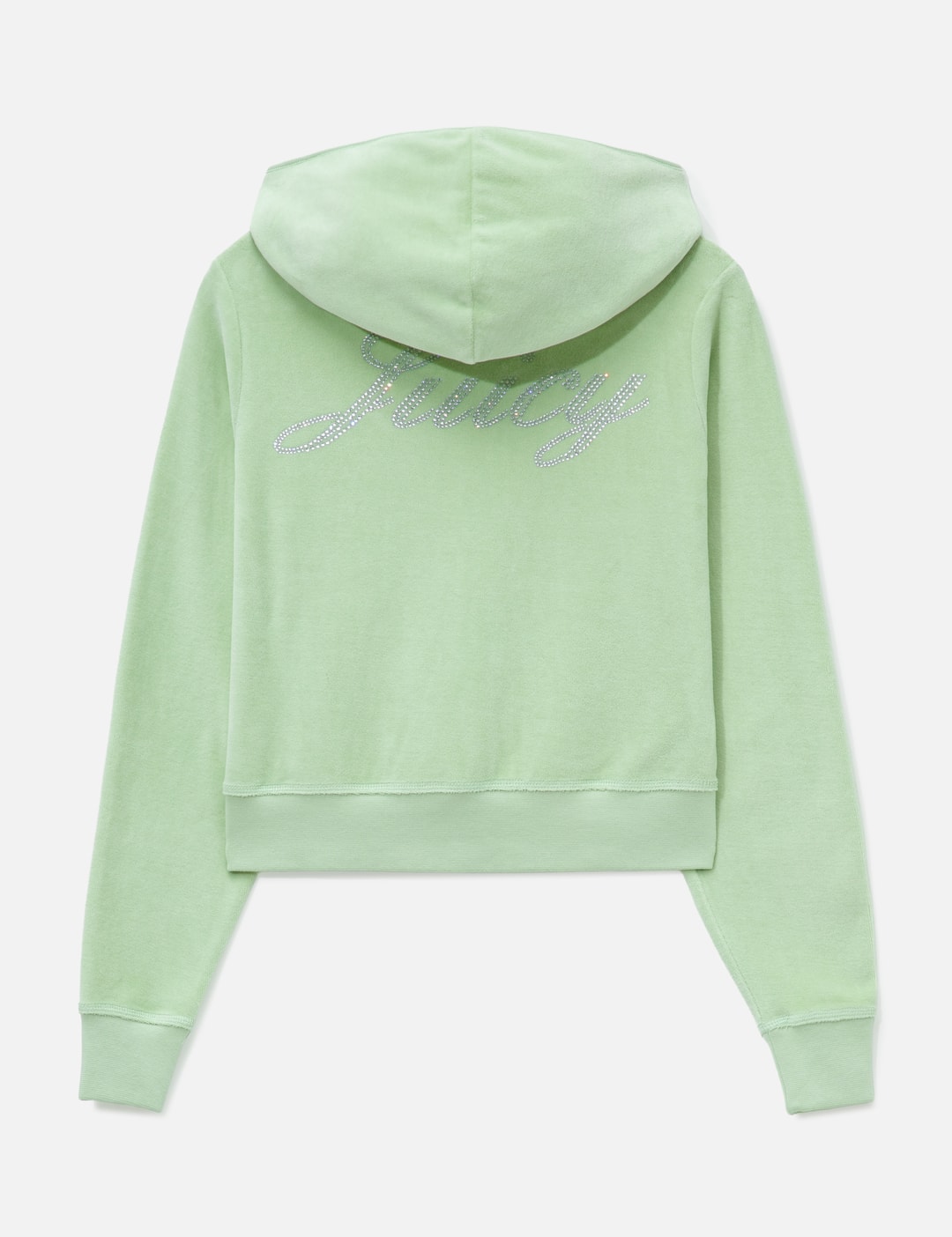 & Rich X Juicy Couture Script Velour Zip Hoodie view 9