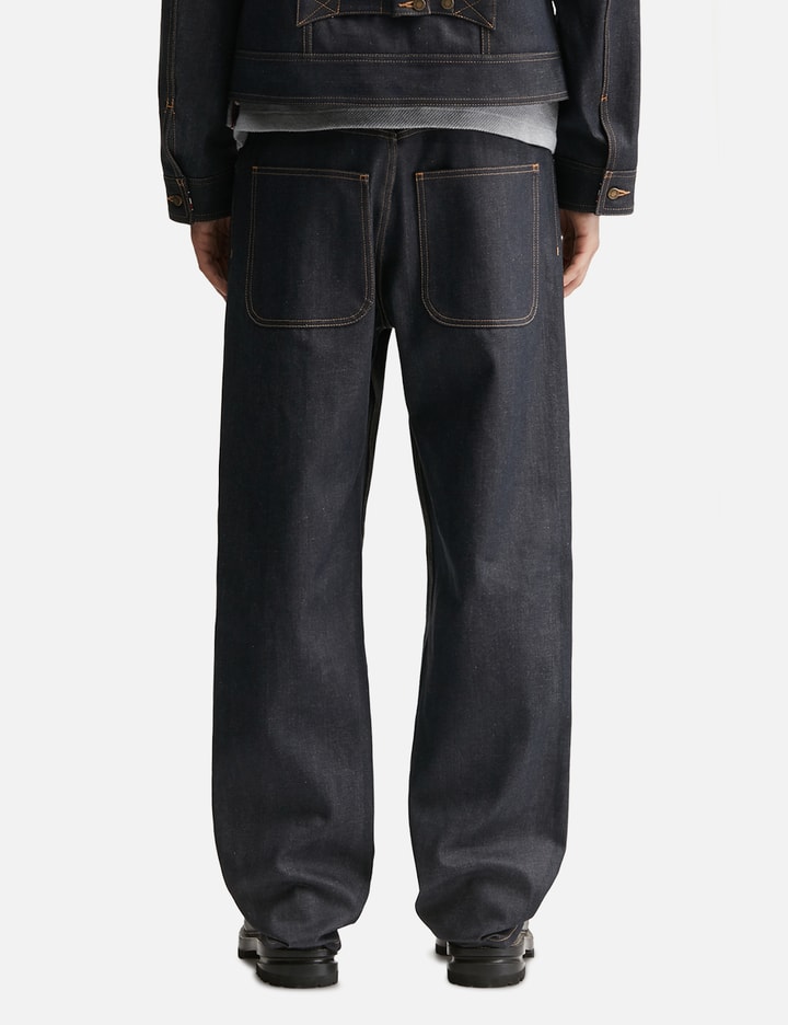 Selvedge Denim Backstrap Trouser view 4