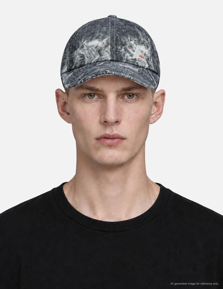 ROA ROA X Wrangler Denim 6 Panel Cap Washed Pattern