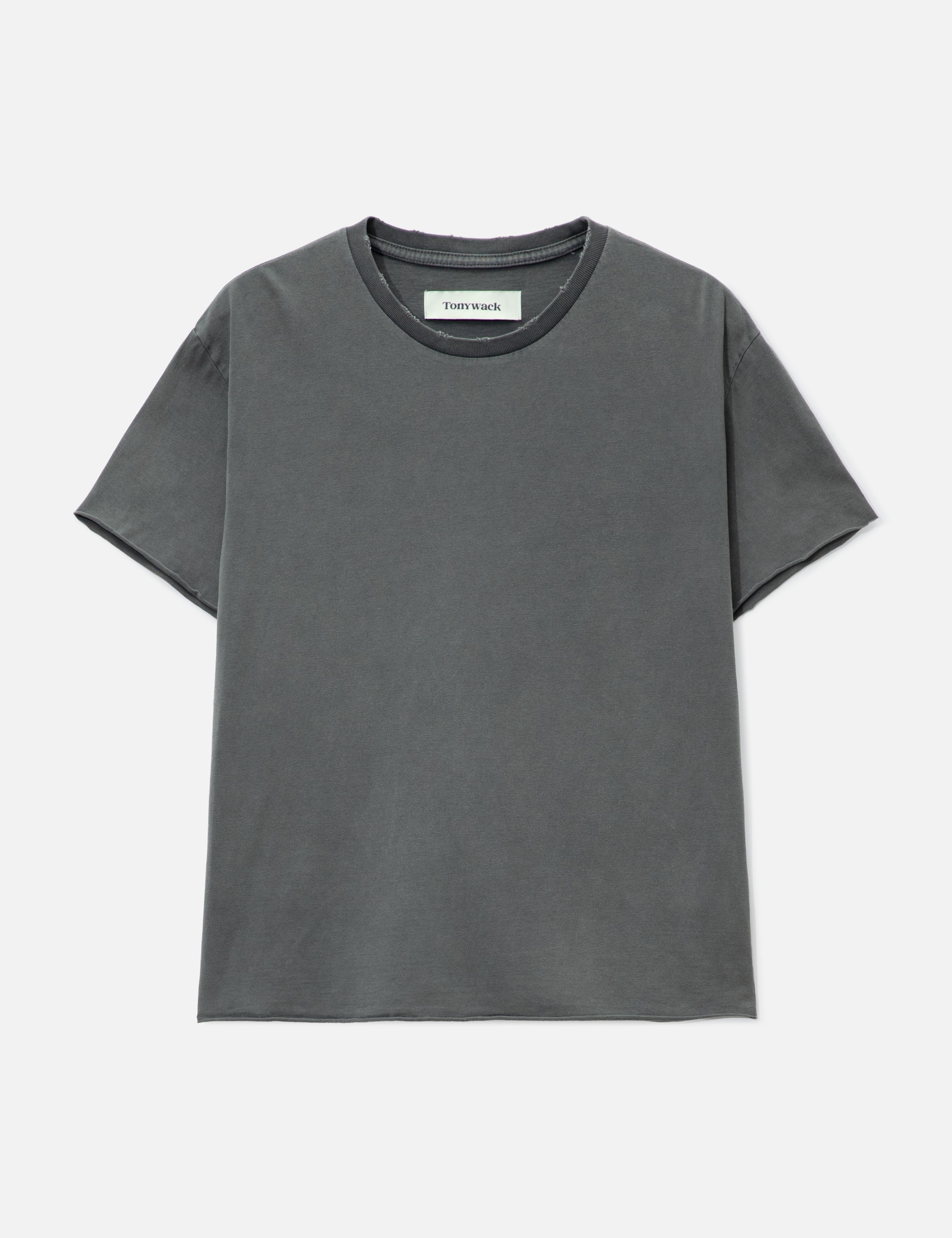 Garment Dyed Raw Edge T-Shirt view 16