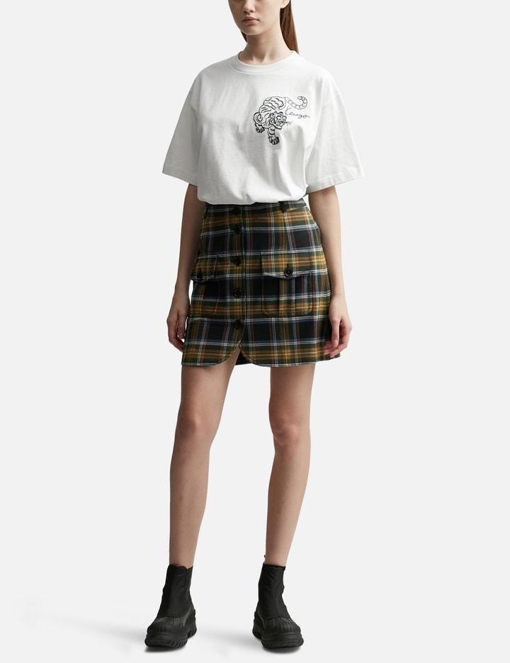 'Kenzo Star Tiger' Oversized Embroidered T-shirt Placeholder Image