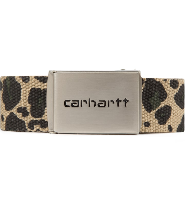 Leopard Print Chrome Clip Belt Placeholder Image