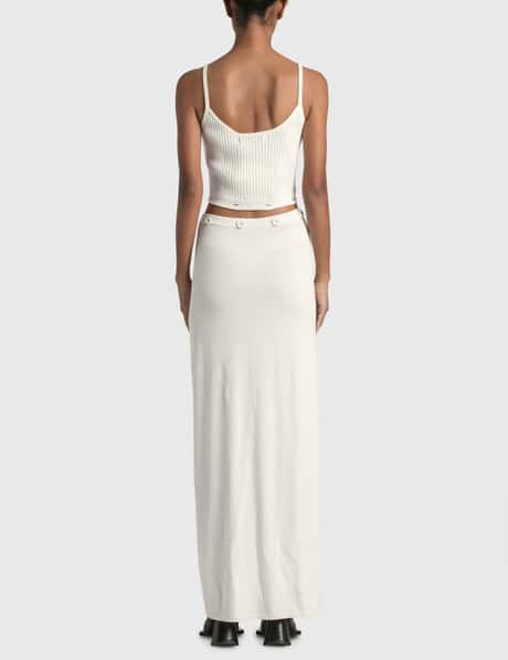 Christopher Esber - Ruched Disconnect Knit Cami Dress | HBX Christopher Esber - Ruched Disconnect Knit Cami Dress | HBX