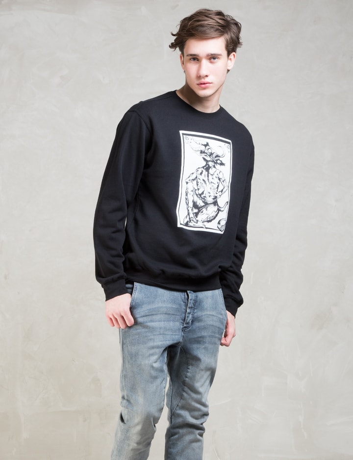 Krampus Lightweight Crew Fleece Sweatshirt Placeholder Image