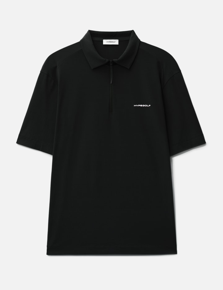 X POST ARCHIVE FACTION (PAF) Half Zip-Up Polo T-Shirts