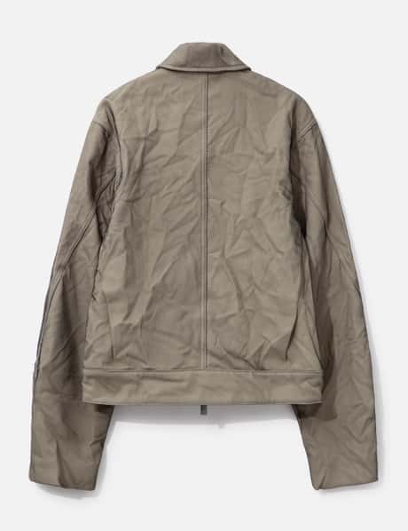 Product. 25 Semi-Oversized Layered Wrinkled Jacket view 9