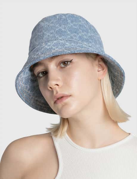 Off-White™ - Monogram Denim Bucket Hat | HBX - Globally Curated 