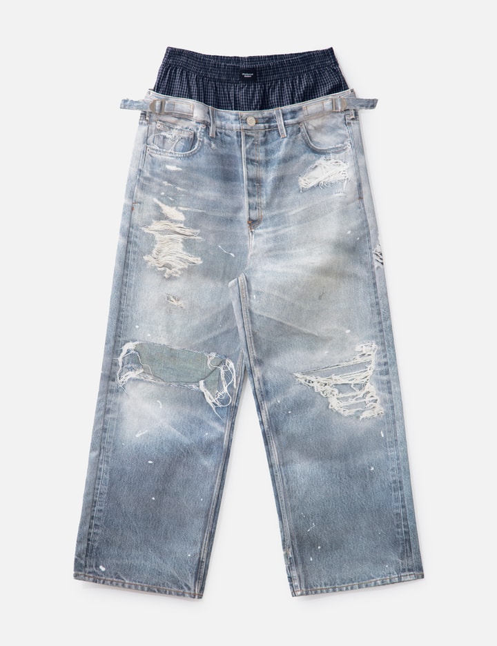 Trompe-l'œil Layered Pants Placeholder Image