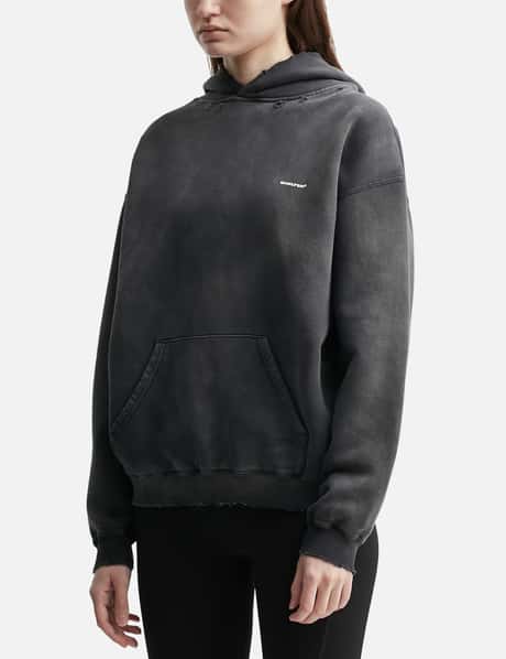 "Logo" Washed Hoodie view 7