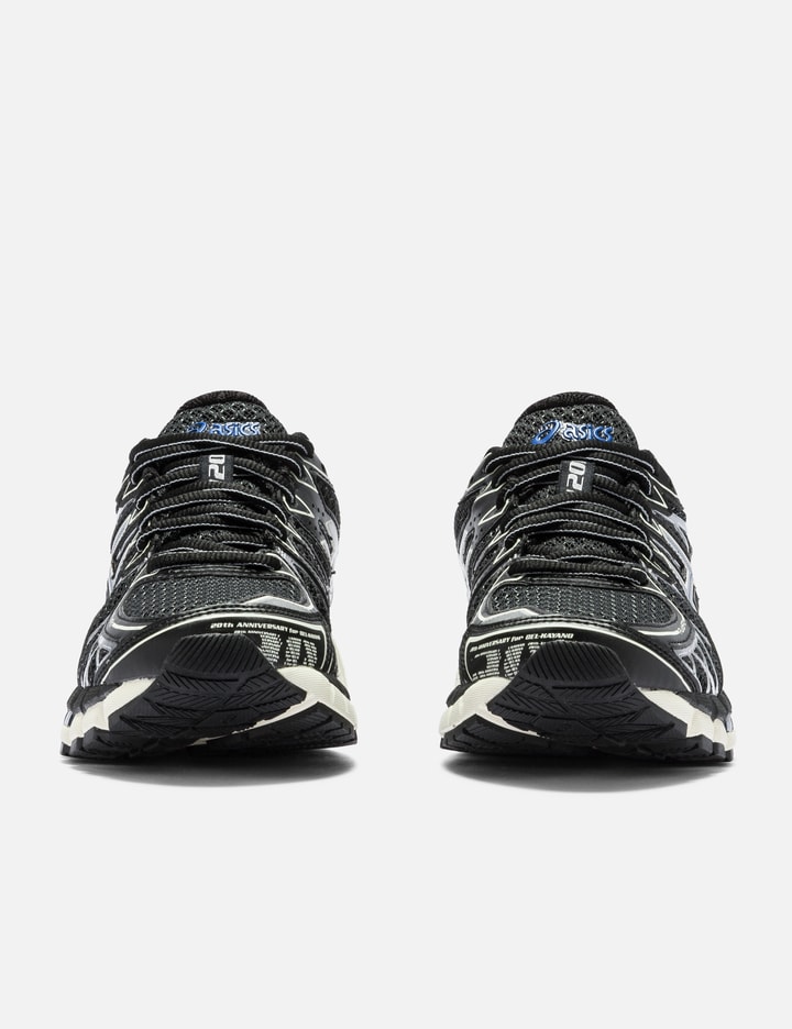 Asics Mesh Upper Rubber Outsole Sneakers In Black