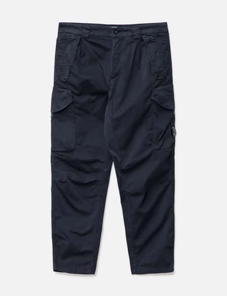 C.P. Company STRETCH SATEEN LOOSE FIT CARGO PANTS