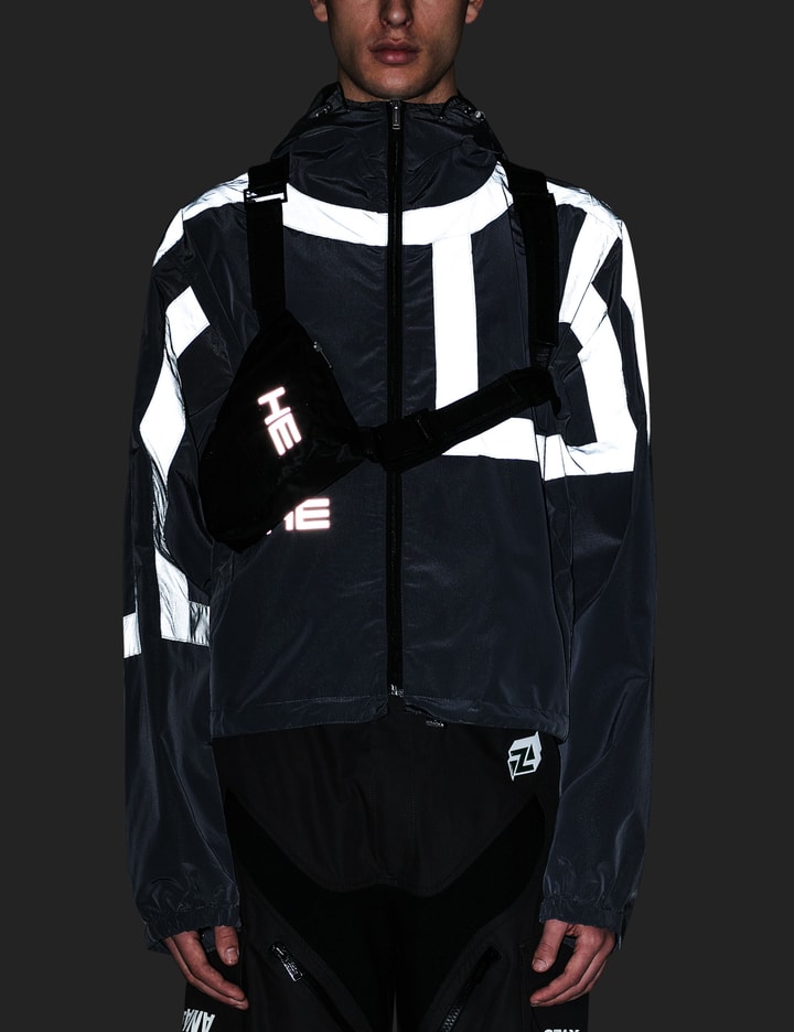 Technical Fabric Jacket with Chest Bag Placeholder Image