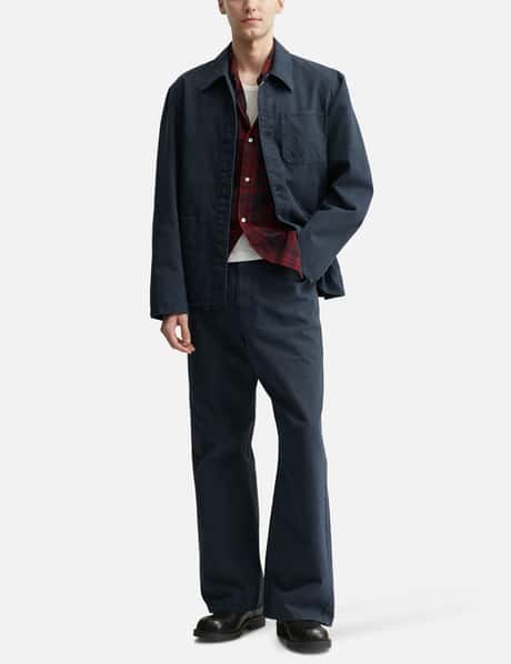 Washed Cotton Blend Check Shirt view 14