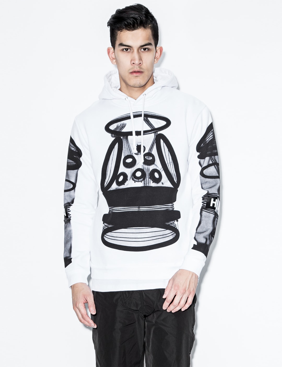 Hood By Air. - White Astronaut Hooded Sweater | HBX - Globally Curated  Fashion and Lifestyle by Hypebeast