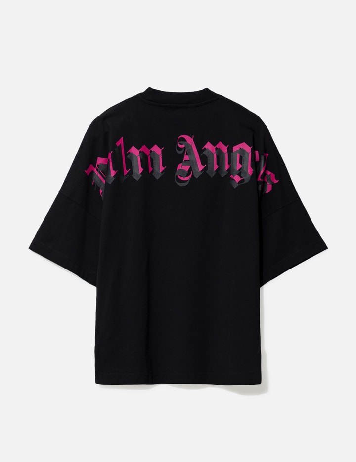 Palm Angels - Doubled Logo Over T-shirt  HBX - Globally Curated Fashion  and Lifestyle by Hypebeast