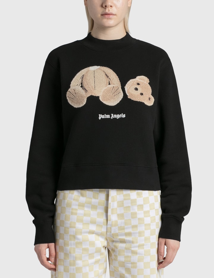 Teddy Bear Fitted Sweatshirt Placeholder Image