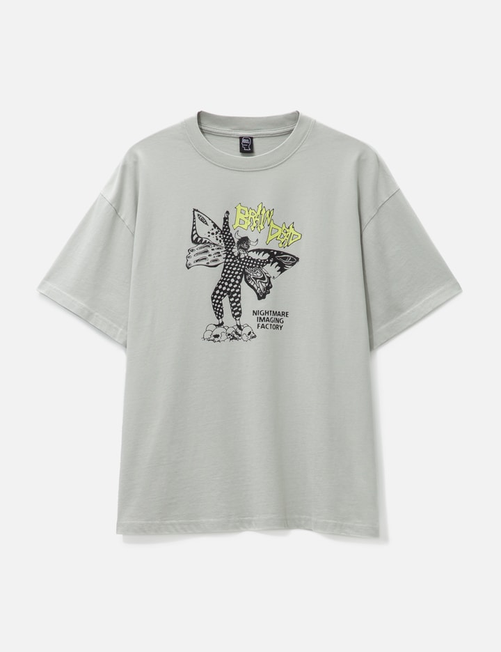 Shop Brain Dead Nightmare Factory T-shirt In Grey