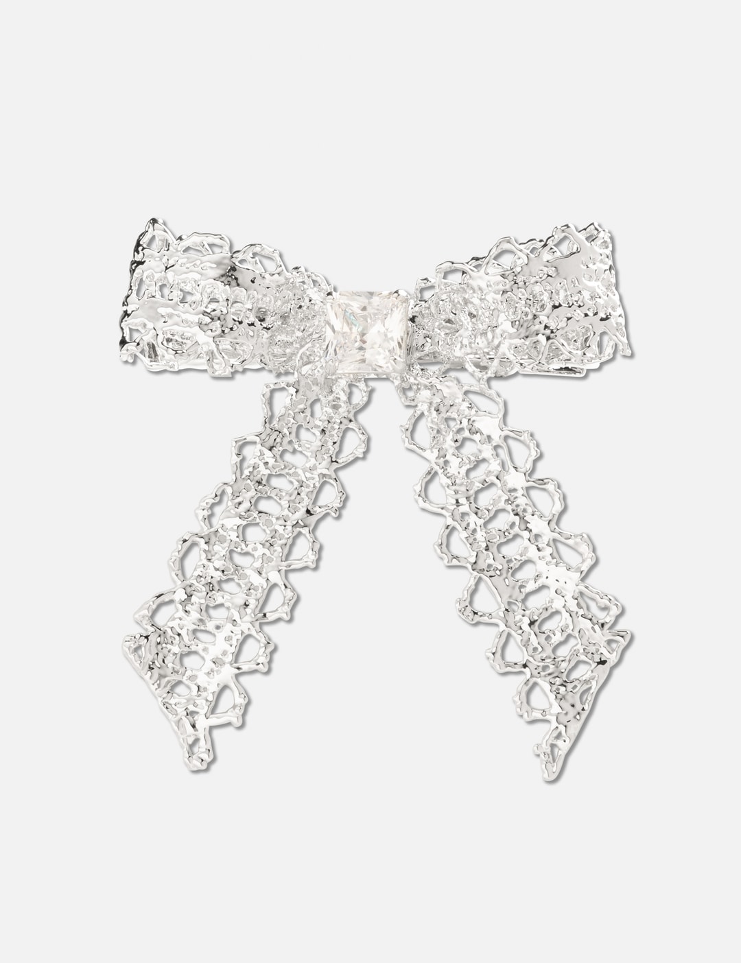 SHUSHU/TONG × YVMIN Lace Bowknot Gemstone Hair Clip view 4