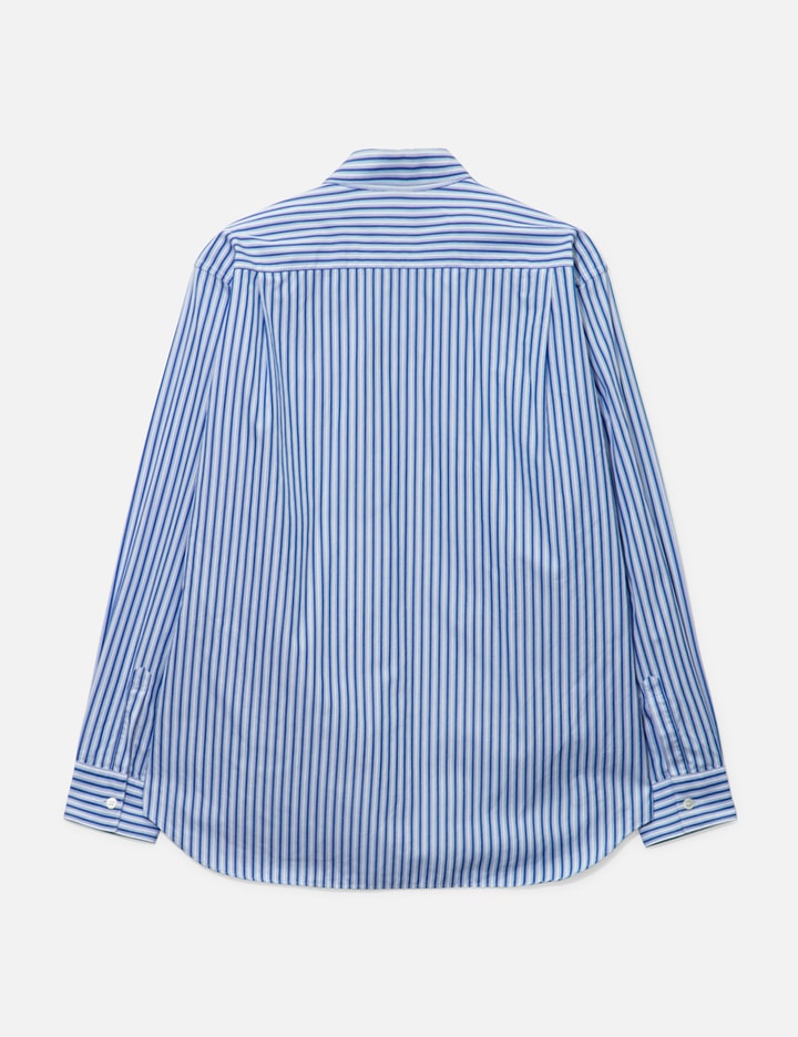 Shop Comme Des Garçons Comme Des Garcons Shirt Stripe Jacket In Blue