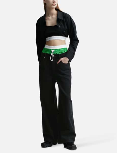 Pre Styled Tri-Layer 5 Pocket Jean view 11