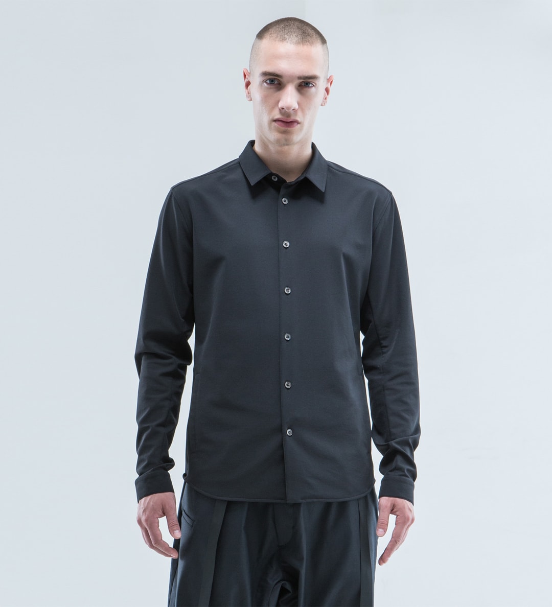 ACRONYM® - Black LA3-DS Schoeller 3X Dry Dryskin L/S Shirt | HBX
