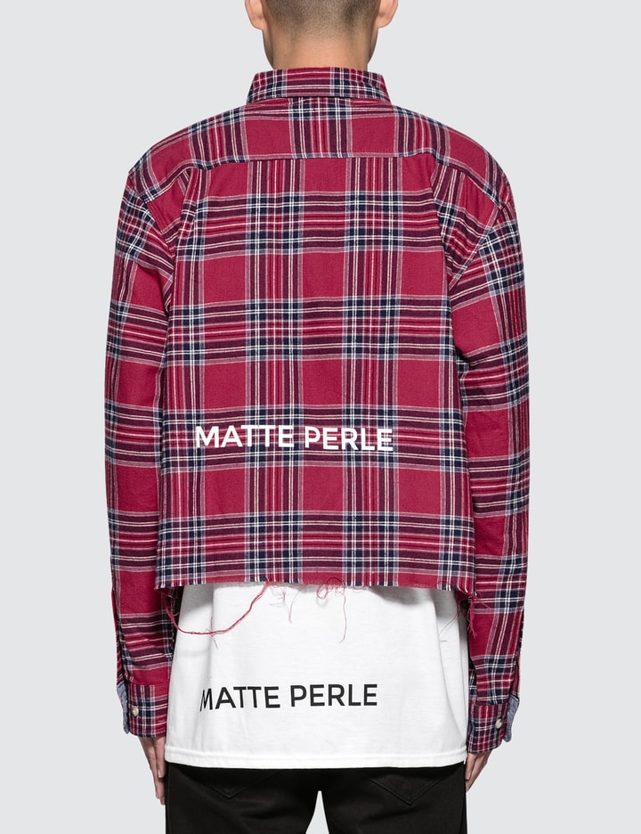 Fake Cropped Flannel Shirt Placeholder Image