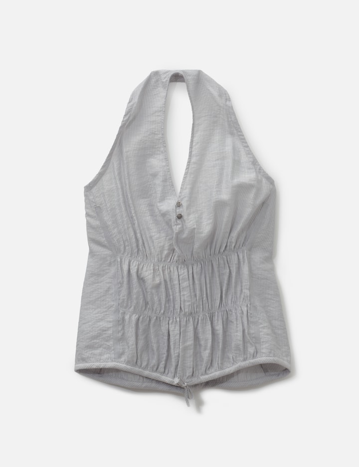 anggae Mixed Stripe Halter