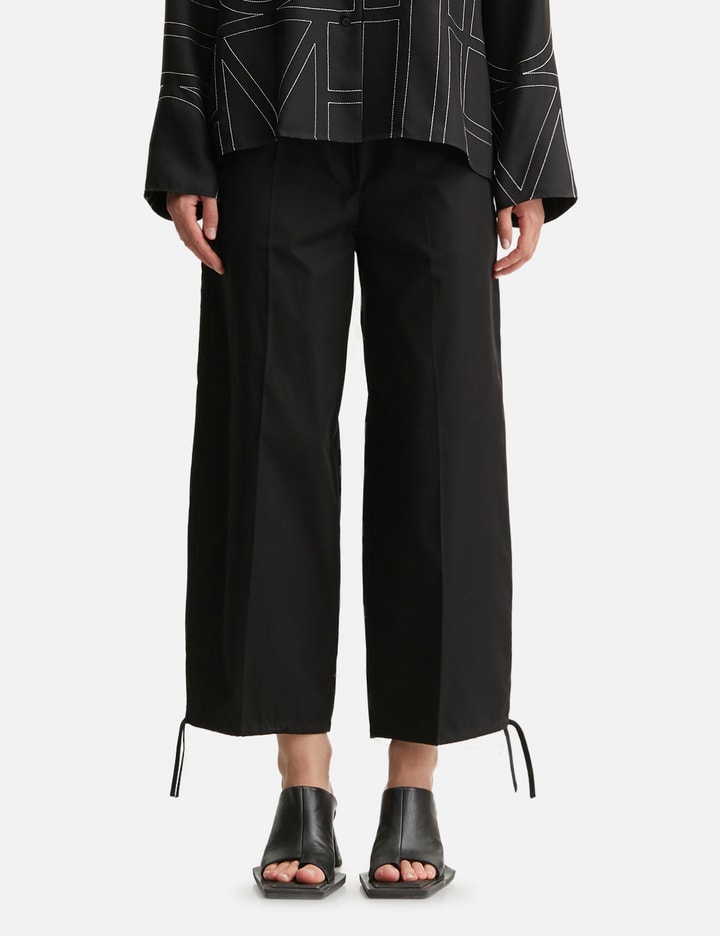 TOTEME Cotton Drawstring Trousers