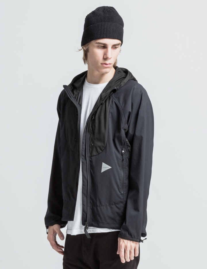 and wander - Black AW-FT953 Trek Jacket | HBX