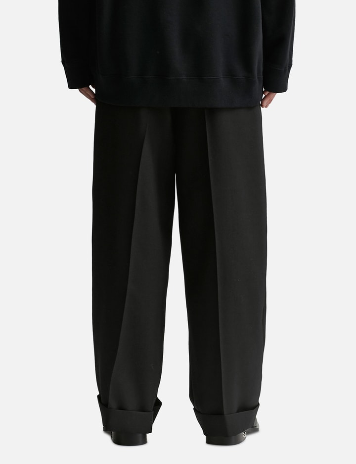 Wide Cuffed Tailored Pants Placeholder Image