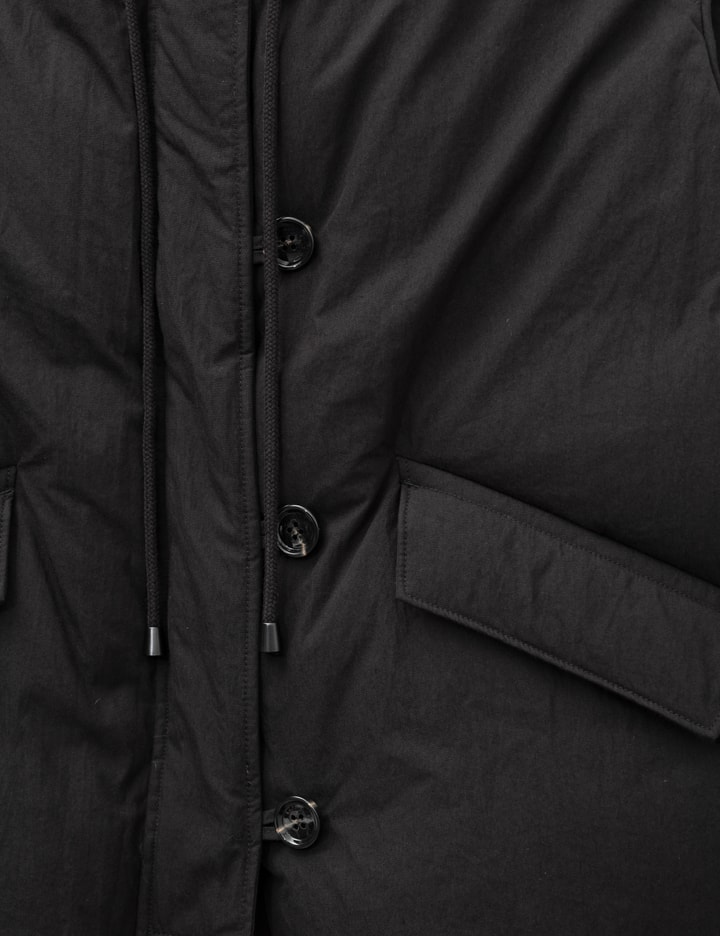 anggae Wire Collar Puffer
