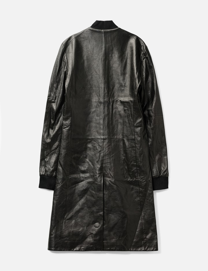 Lamb Leather Long Coat Placeholder Image