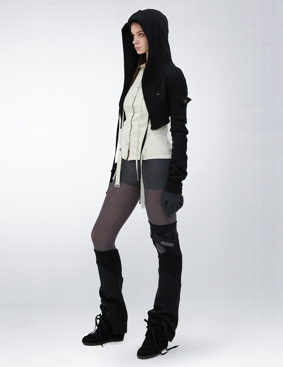 Hooded Bolero view 15