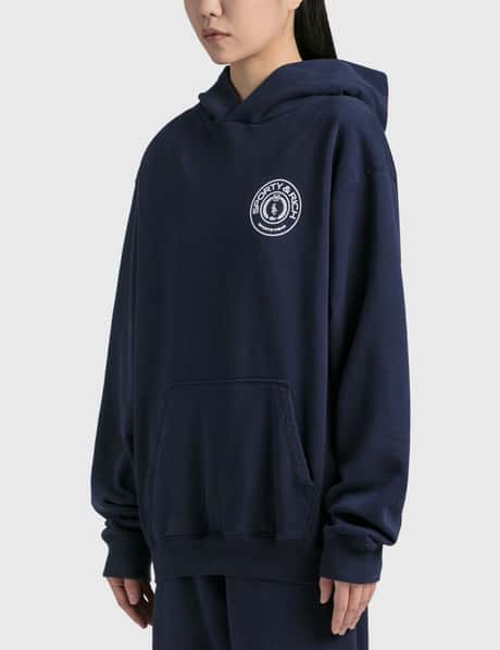 Sporty & Rich - MONACO FLOCKED HOODIE | HBX - Globally Curated 