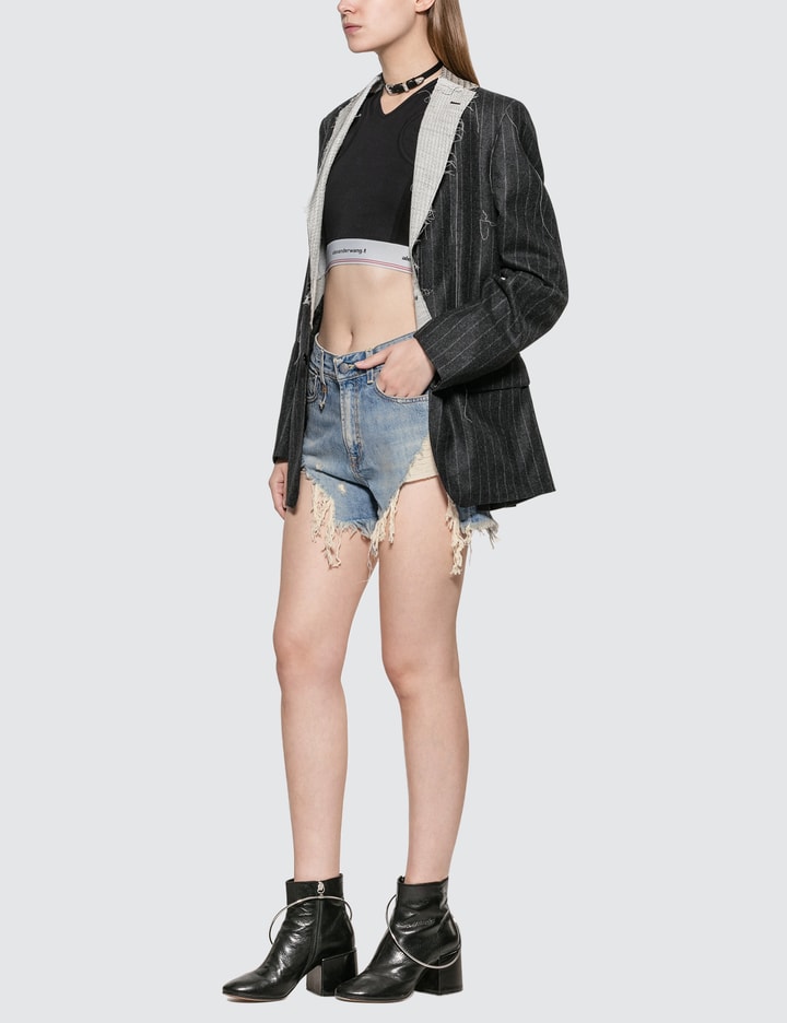 Shredded Slouch Shorts Placeholder Image