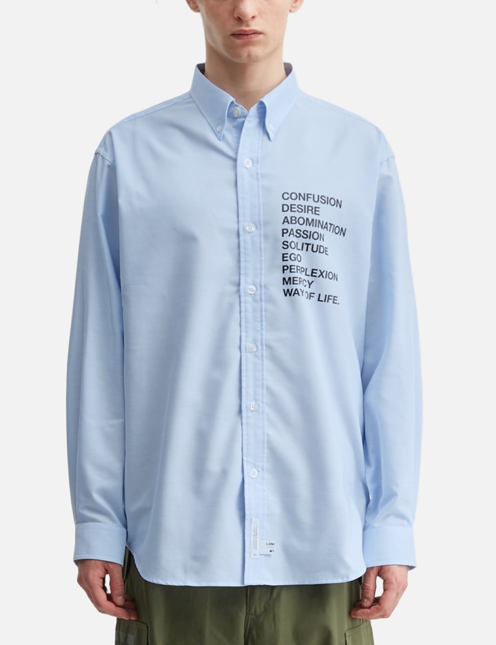 WTAPS BD 01 / LS / CTPL. OXFORD. RF