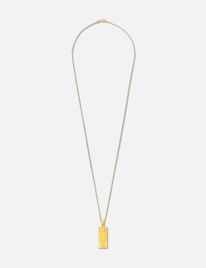 Supreme 100 Dollar Bill Gold Pendant