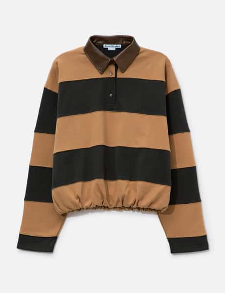 Striped Polo Sweater view 6