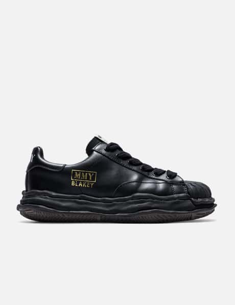 Maison Mihara Yasuhiro Leather Sneakers - Black leather, good 
