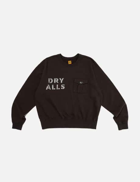 휴먼메이드 CROPPED MILITARY SWEATSHIRT