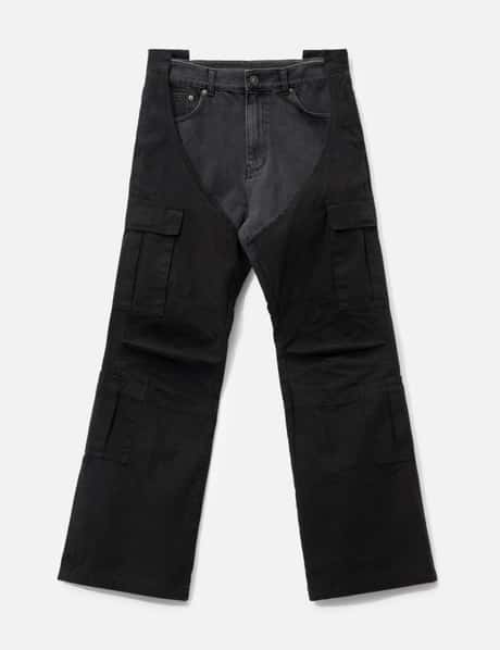 Biker Cargo Denim Pants view 6
