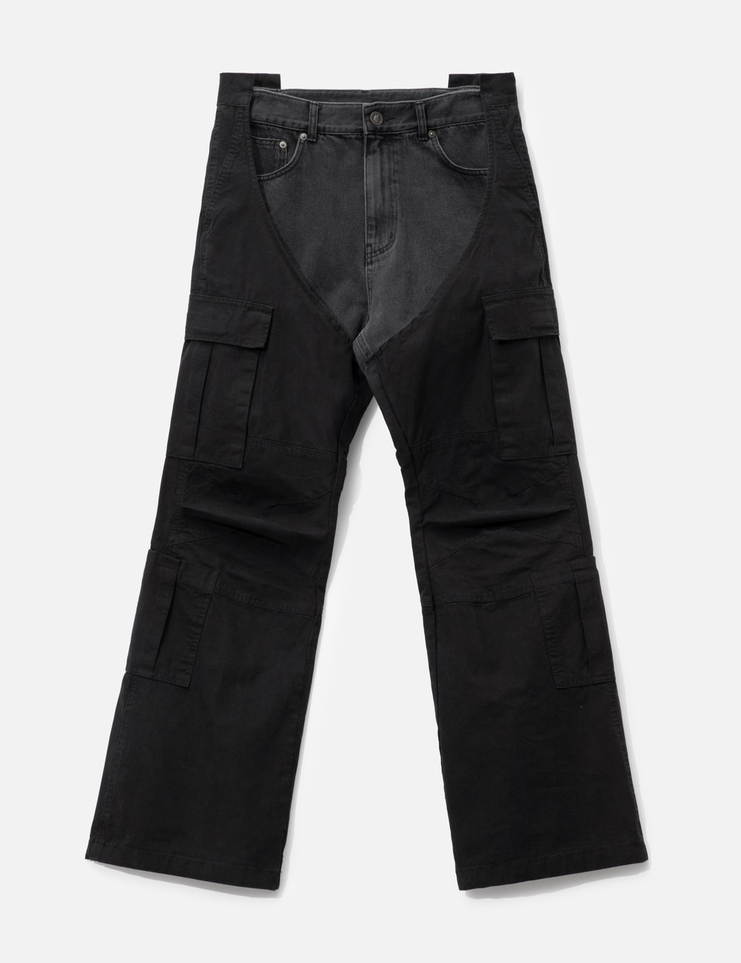 Biker Cargo Denim Pants view 7