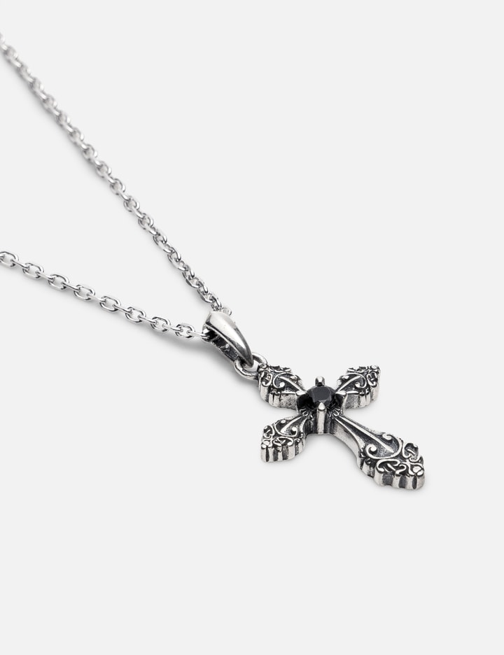 Oxidised Cross Pendant Necklace Placeholder Image