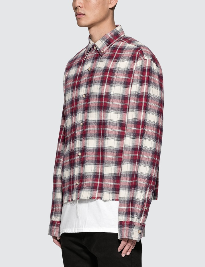 Fake Cropped Flannel Shirt Placeholder Image