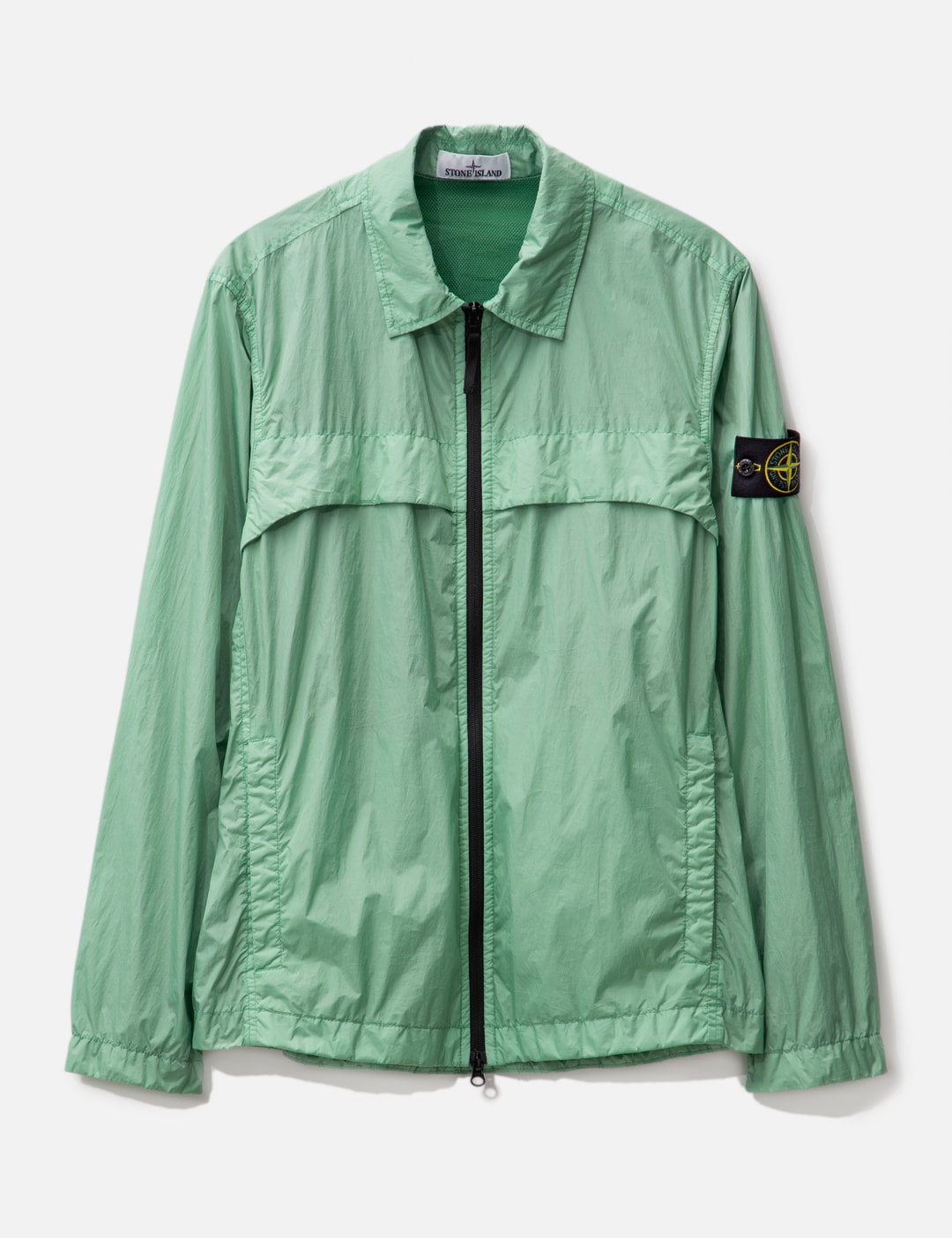 Stone Island Garment Dyed Crinkle Reps R-NY Overshirt HBX