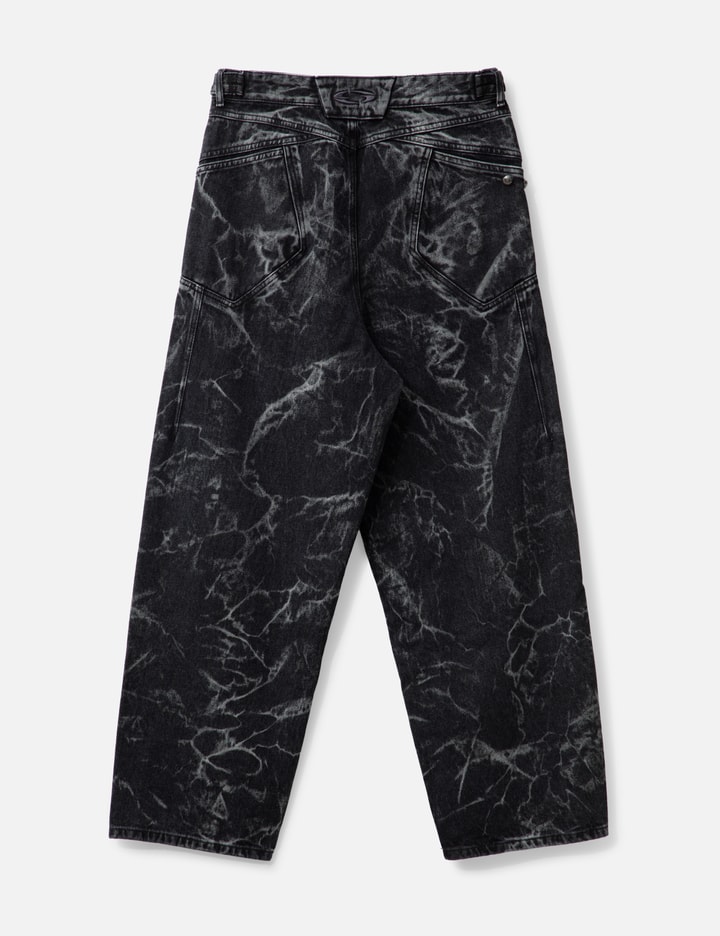 BLEACHED DENIM PANTS Placeholder Image