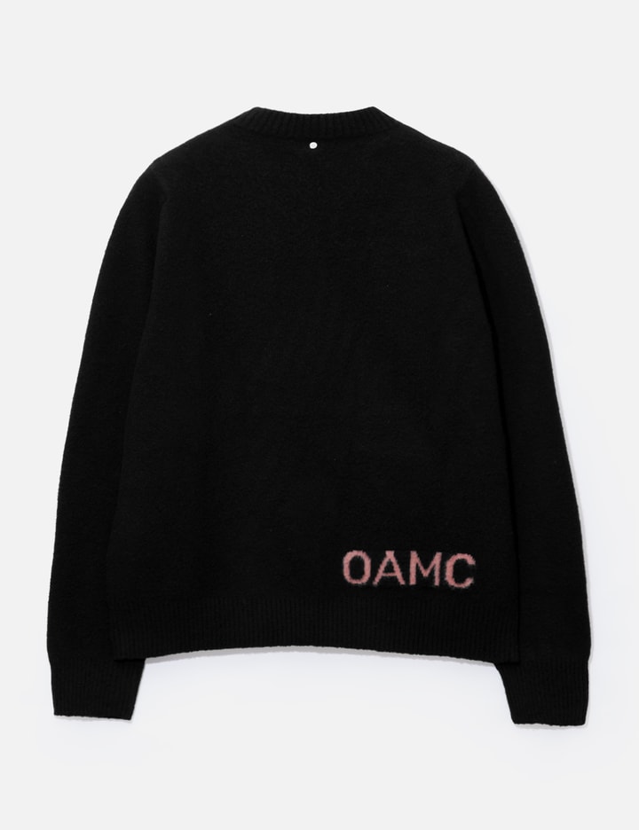 Shop Oamc Omac Wool Crewneck In Black