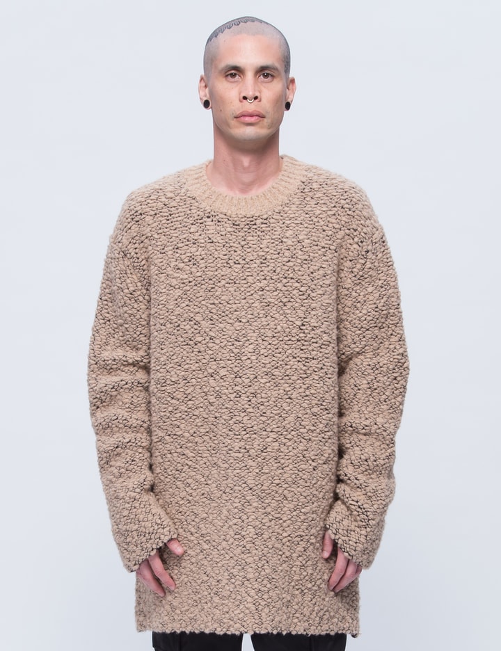 Oversized Teddy Boucle Sweater Placeholder Image