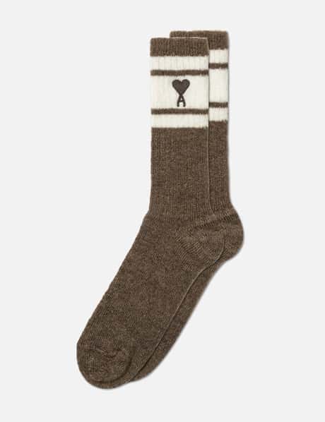 Ami Striped Mohair Socks